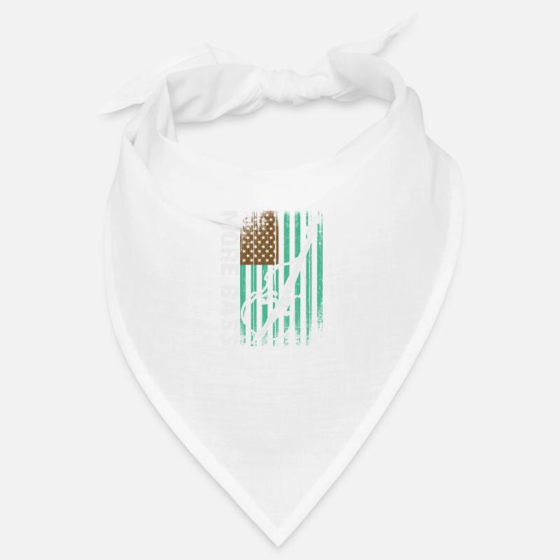 Plus de contrebasse basse avec drapeau américain Bandana