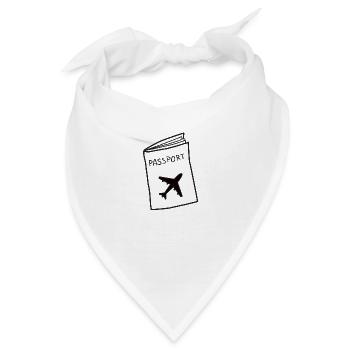 Passport - Bandana - Weiß - Vorne