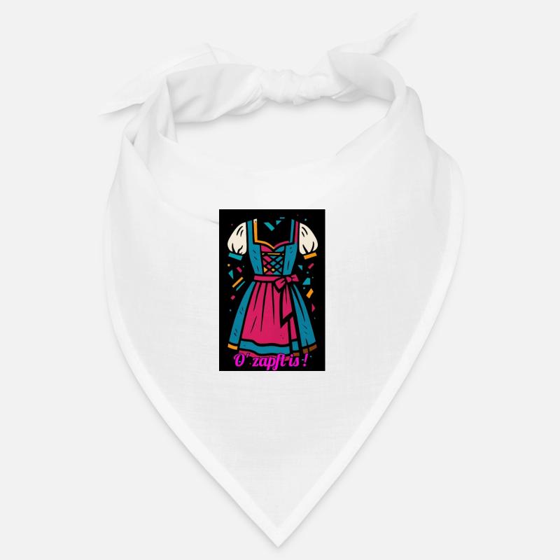 Traditionelles Dirndl mit moderner Farbpalette Bandana