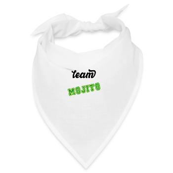 Team MOJITO - Bandana - Weiß - Vorne