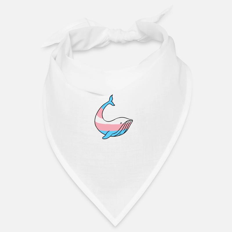 Fierté Whale Trans Bandana