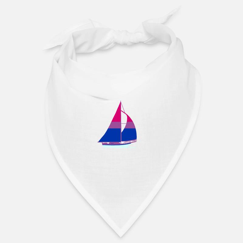 Sailboat Bisexual Pride Bandana