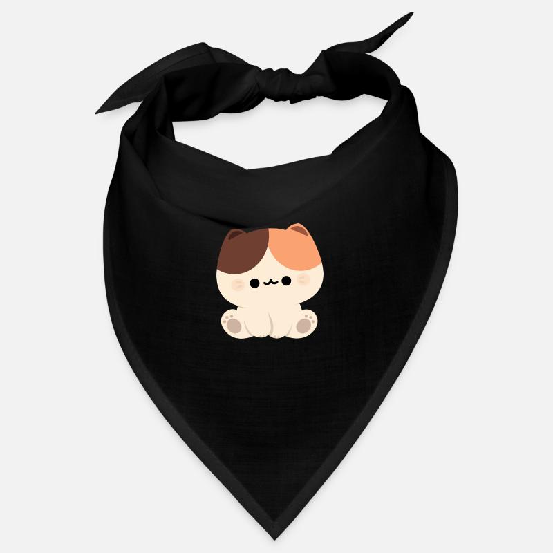 Chat Tortie mignon Bandana