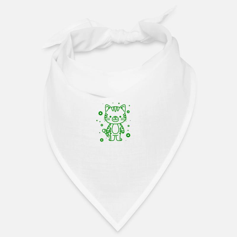 mignon, petit chat câlin Bandana