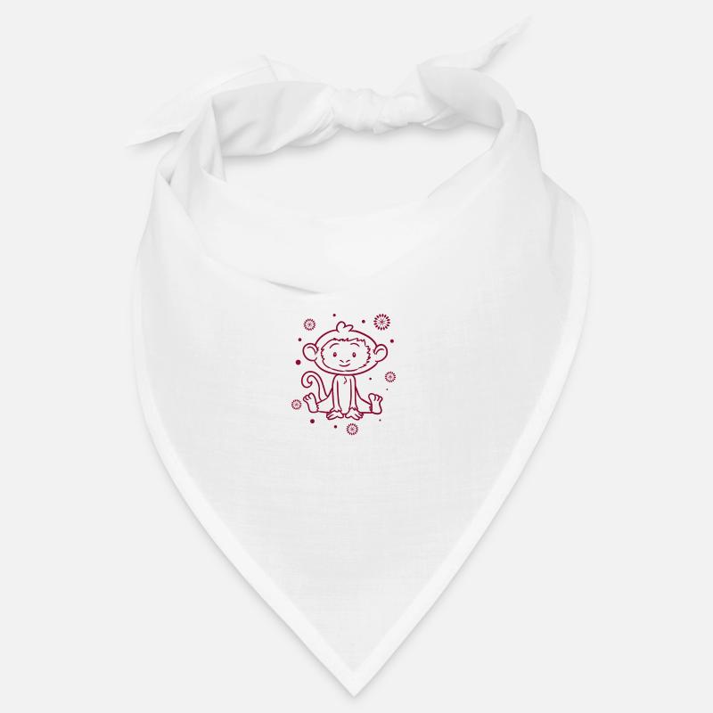 funny little monkey Bandana