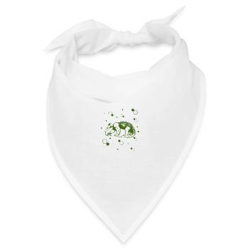 Ameisenbär - Zoo - Naturschutz - Bandana - Weiß - Vorne
