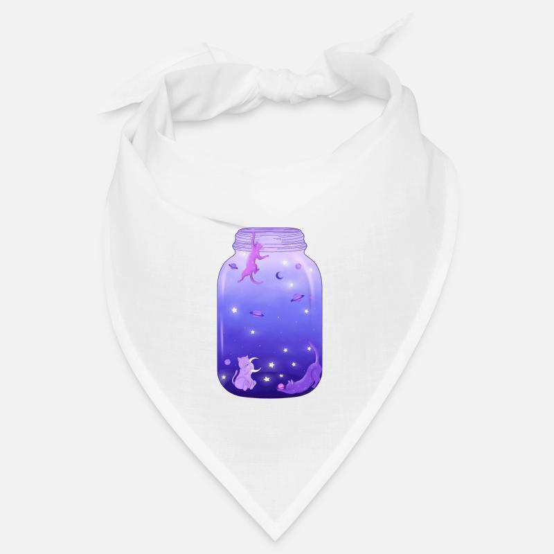 Chats dans le pot Galaxy Bandana