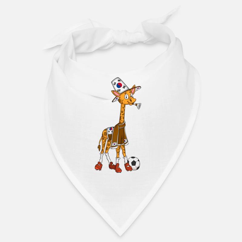 Giraffe Fan Corée du Sud Bandana