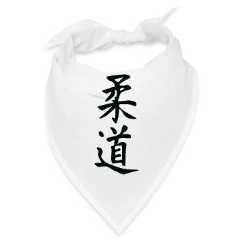 le judo - Bandana - Weiß - Vorne