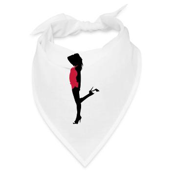 Sexy Girl - Bandana - Weiß - Vorne