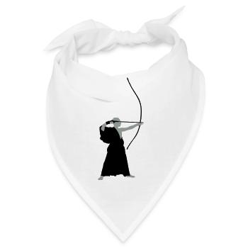 Bogenschütze - Bandana - Weiß - Vorne