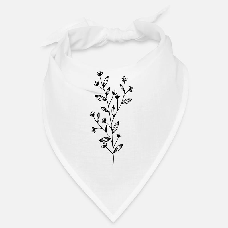 Branche branche feuille feuilles plante nature gui sapin Bandana