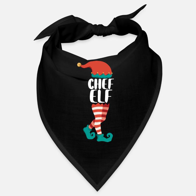 Weihnachts Elf Partnerlook Design Xmas Elfen Bandana