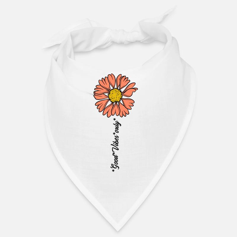 Flower Good Vibes Bandana