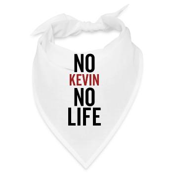 Kein Kevin Kein Leben - Bandana - Weiß - Vorne