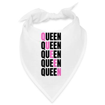 Queen - Bandana - Weiß - Vorne