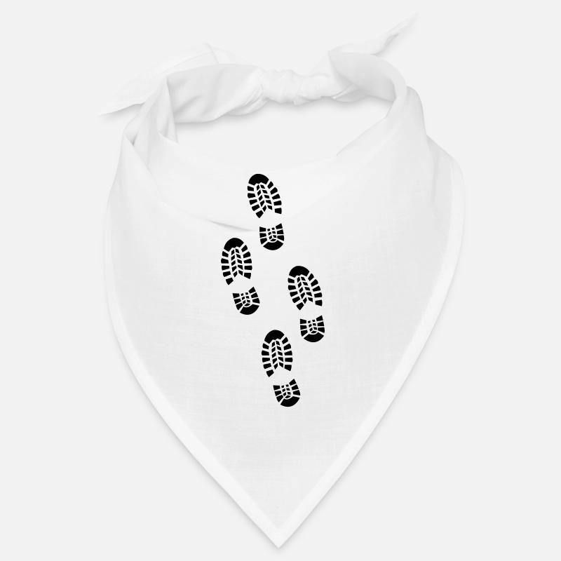 Empreintes - Bandana - blanc
