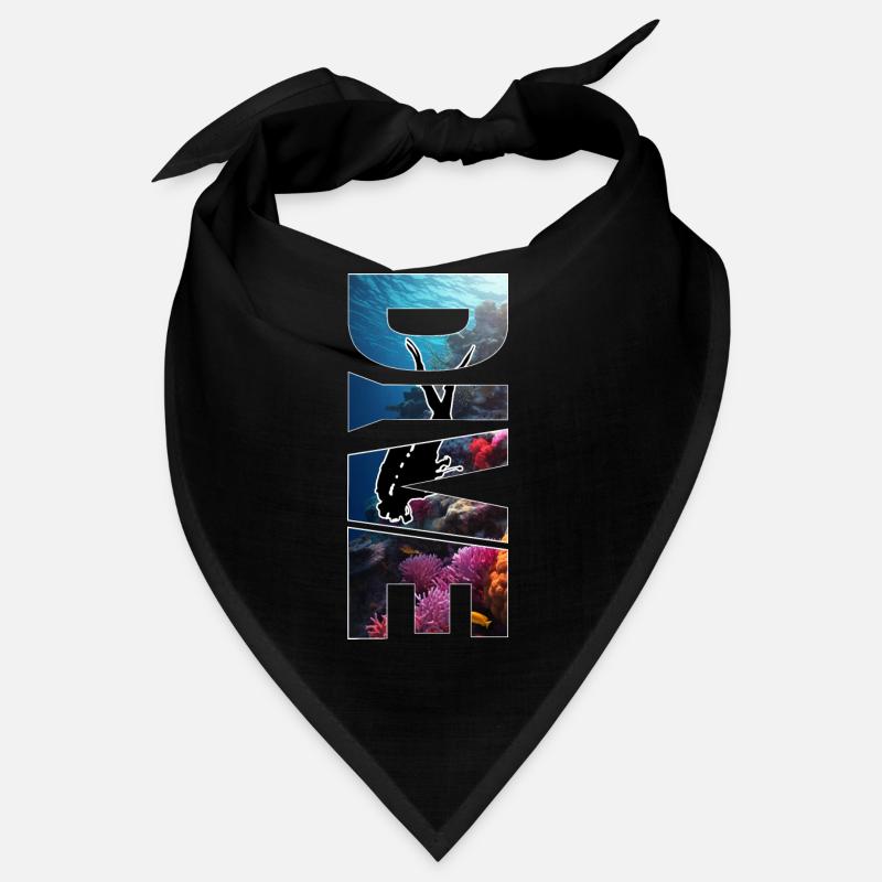Plongée - Grand design de plongée sous-marine Bandana