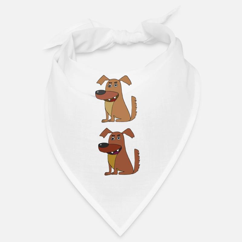 hunde zweifach Bandana