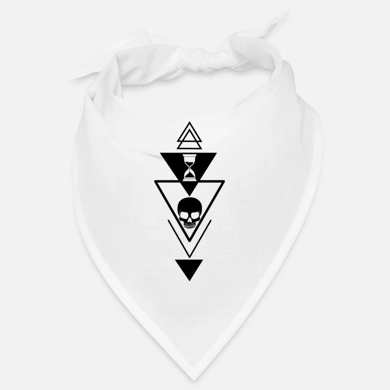 Der Lauf der Zeit (Schwarz) Bandana
