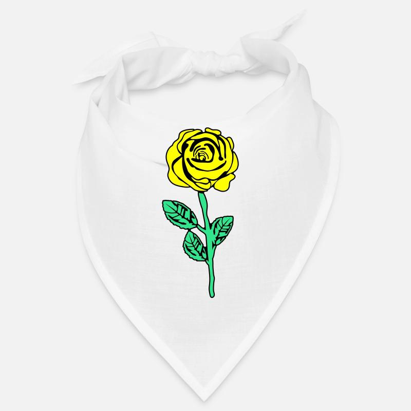 Yellow Rose Bandana