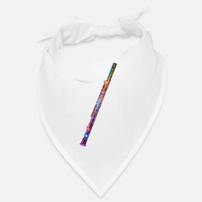 Querflöte - Bandana - Weiß