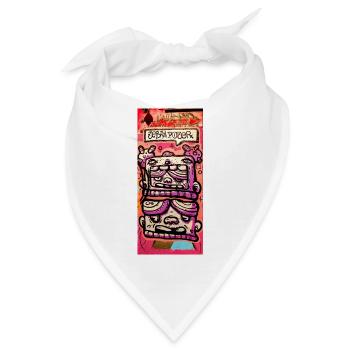 Global Art - Bandana - Weiß - Vorne