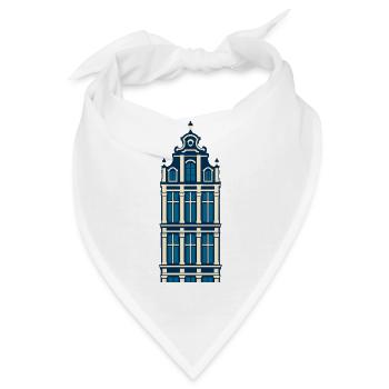 Grande Place I - Bandana - Weiß - Vorne