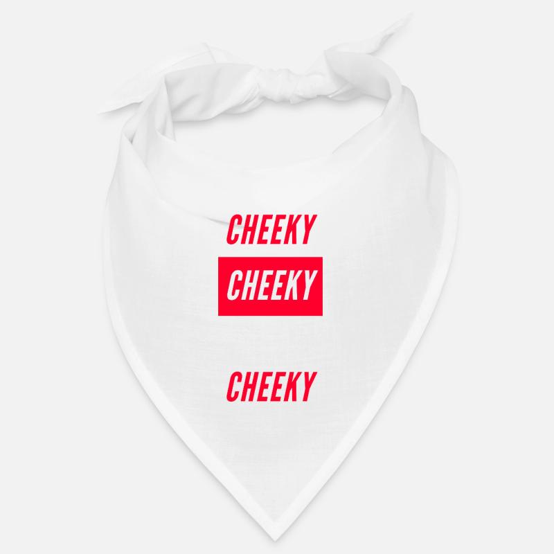 Cheeky Typographie en Bloc Bandana