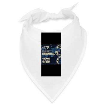 Grundlegende Entwürfe - Bandana - Weiß - Vorne