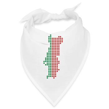 Portugal - Bandana - Weiß - Vorne