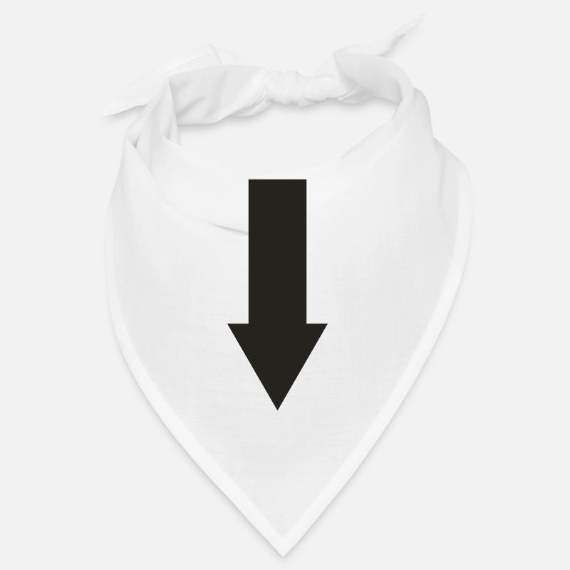 Down arrow Bandana