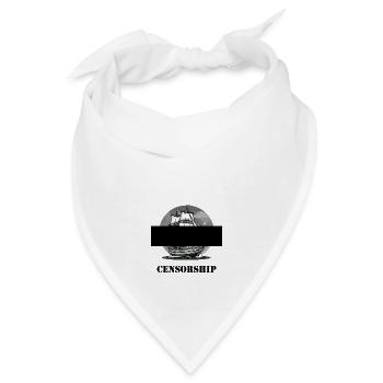 Censorship - Bandana - Weiß - Vorne