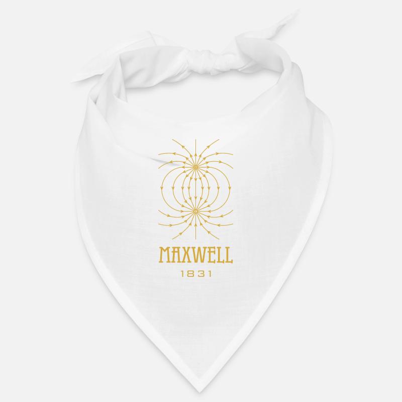 Maxwell Professor Geschenk Physik Schule Atom Bandana