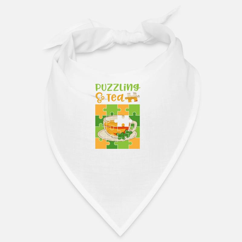 Thé et Puzzles Puzzle drôle Bandana