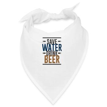 Brauerei Brauerei Brauerei - Bandana - Weiß - Vorne