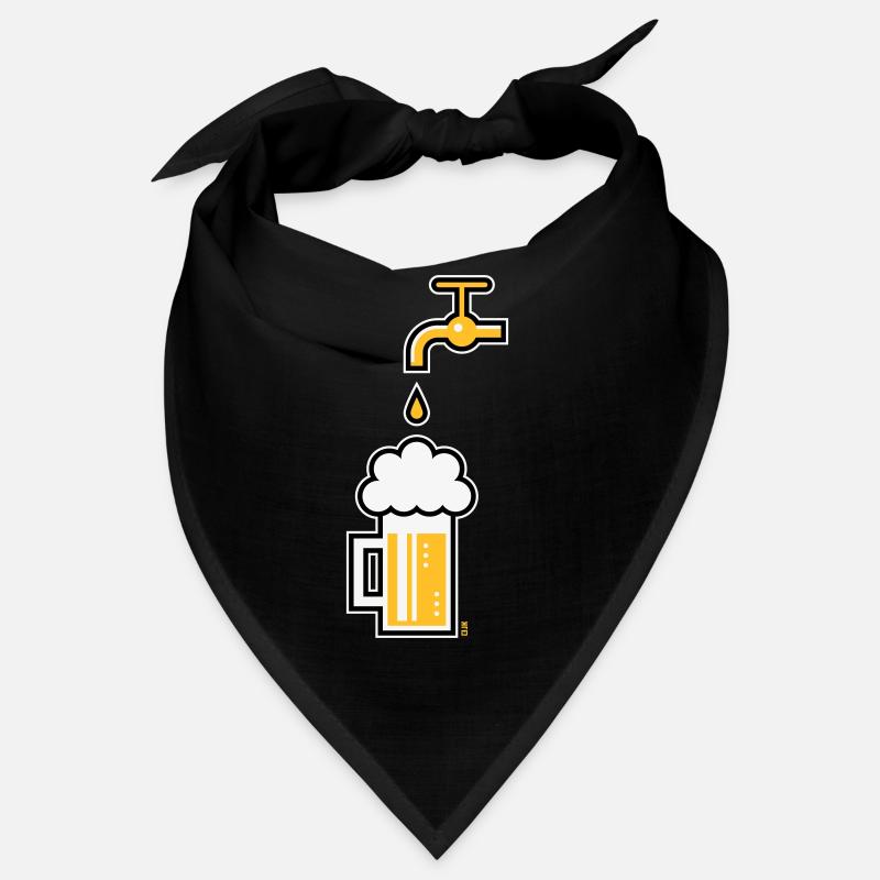 Bierkrug Zapfhahn (Bier Maßkrug Bierseidel / 3C) Bandana