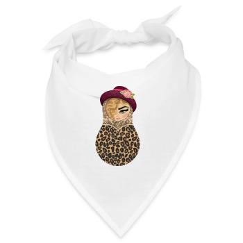 Matroschka Lea - Bandana - Weiß - Vorne