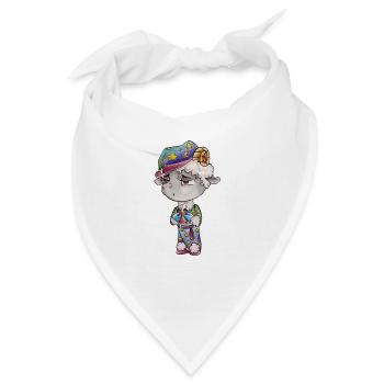 Tierkreis: Widder - Bandana - Weiß - Vorne