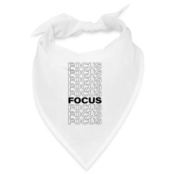 Focus - Bandana - Weiß - Vorne