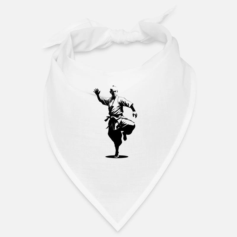Shaolin Mönch - Kampfsport Sticker Bandana