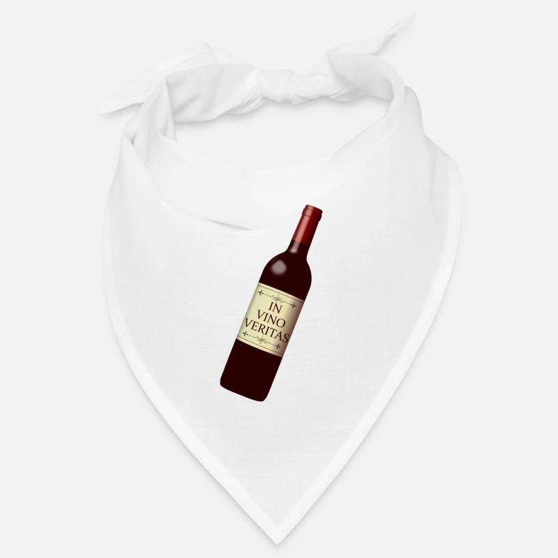 bouteille de vin en vino veritas Bandana