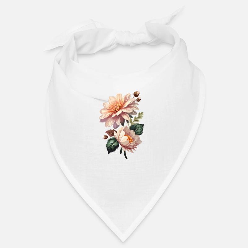 Wunderschöne Rosa Blüten Bandana