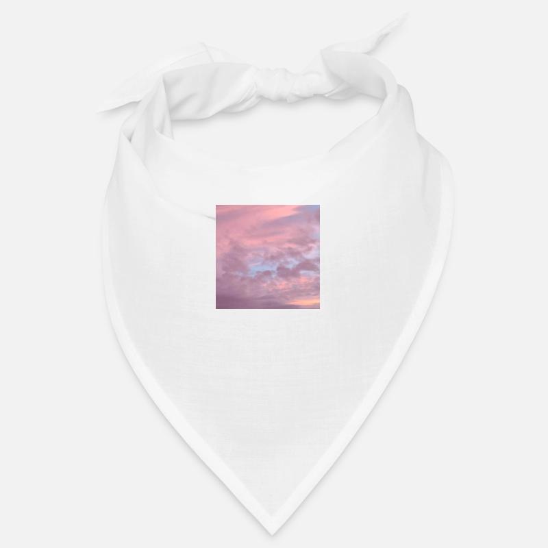 Sunset - Pink sky & clouds Bandana