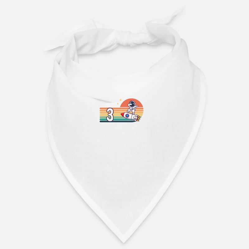 Fusée Vintage astronaute 3 ans Dab 3. Bandana