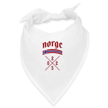 Norwegen 2025 Norge - Bandana - Weiß - Vorne
