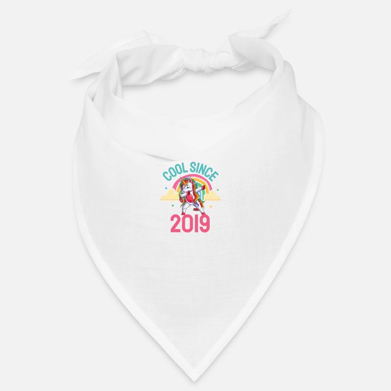 Cool seit 2019 Dabbing Einhorn 3. Geburtstag Bandana