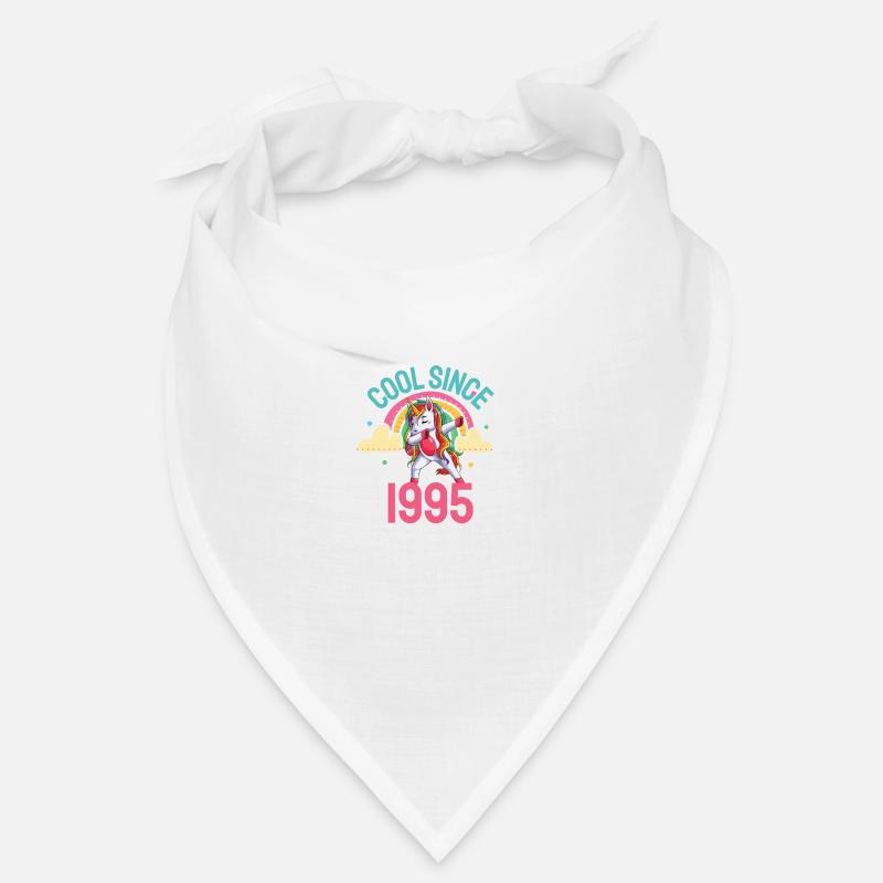 Cool since 1995 Dabbing Unicorn 27th birthday Bandana