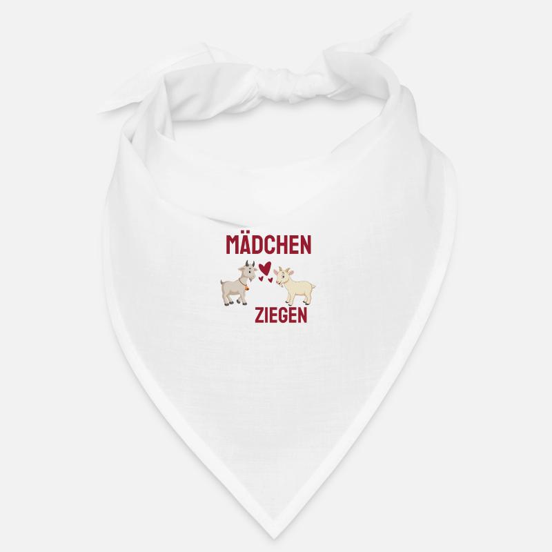Bauernhof Tier Mädchen Bauer Geschenk Ziege Bandana
