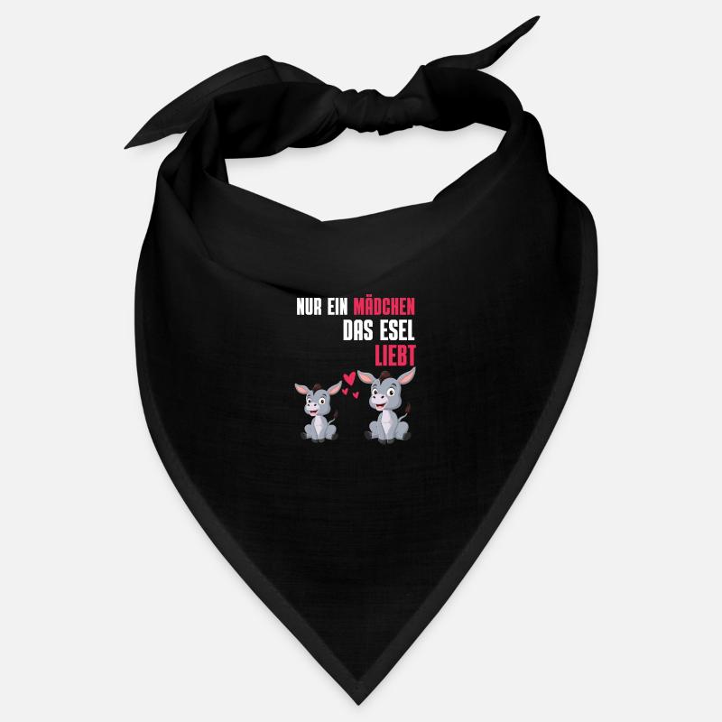 Bauernhof Tier Esel Mädchen Geschenk Esel Bandana